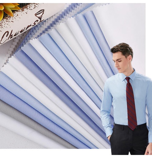 Custom Dyeing Solid Color CVC 60% Cotton 32x32 130x70 150gsm Fabric For Business Clothing Shirt Blouse Custom Dyeing Solid Color CVC 60% Cotton 32x32 130x70 150gsm Fabric For Business Clothing Shirt Blouse