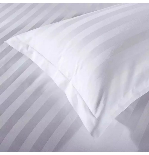 White satin strip / CVC/ Cotton fabrics for home textile. White satin strip / CVC/ Cotton fabrics for home textile.