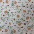100% dress fabric cotton crinkle double gauze color ground printed fabric for garments' materials - 1113#