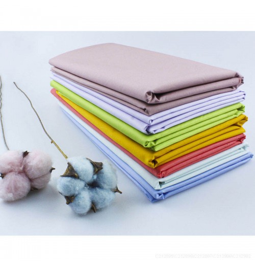 Solid Poplin and Satin 100%Cotton GOTS Fabric Different Customized Colours for Dress and Shirt Solid Poplin and Satin 100%Cotton GOTS Fabric Different Customized Colours for Dress and Shirt