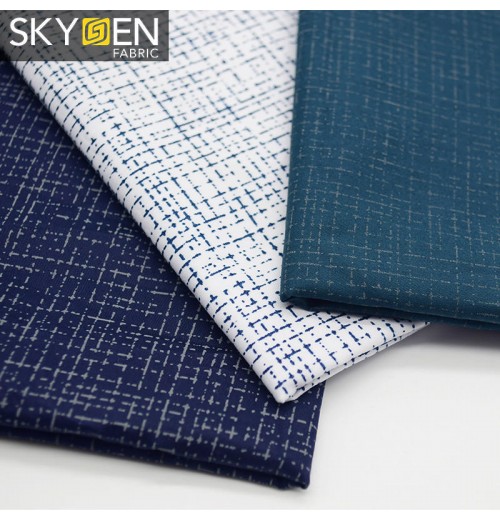 Skygen fabrics wholesale cotton plain weave soft floral dress fabric cotton cloth raw materials Skygen fabrics wholesale cotton plain weave soft floral dress fabric cotton cloth raw materials
